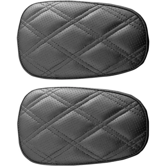 Saddlemen LS Diamond Stitching Matching Tour Pak Armrest Pad Covers Harley 09-23