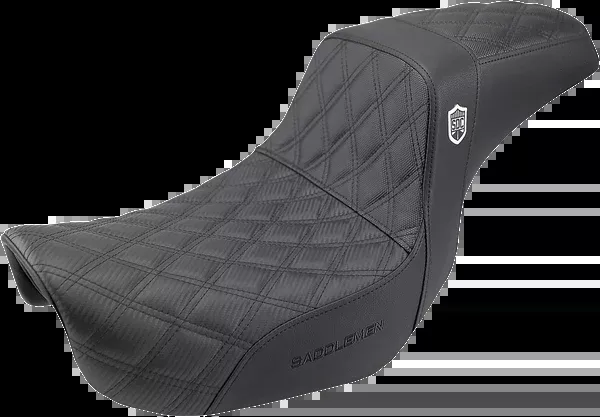 Saddlemen Pro Series SDC Performance Seat - W/O Backrest - Lattice Stitch/Lumbar Gripper - FL/FX '18-'24