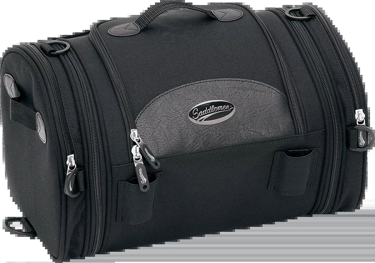 Saddlemen R1300LXE Deluxe Roll Expandable Rear Sissy Bar Luggage Bag for Harley