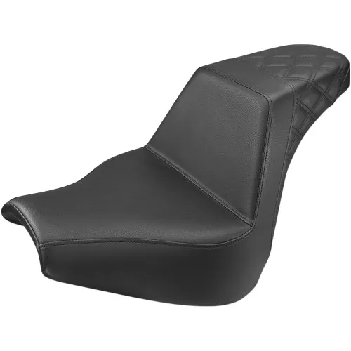 Saddlemen Rear LS Step-Up Seat for 2018-2024 Harley Softail Breakout - Black