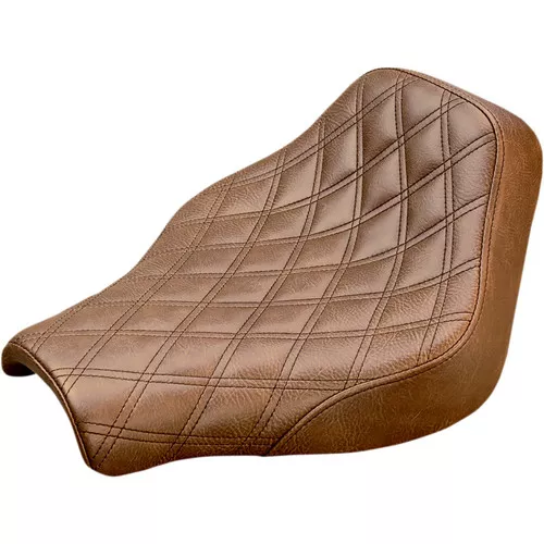 Saddlemen Renegade LS Seat for 2018-2024 Harley Softail Street Bob - Brown