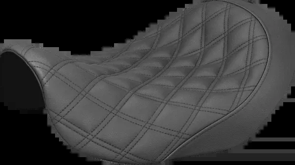 Saddlemen Renegade™ Solo Seat - Lattice Stitched - Black - Dyna '06-'17