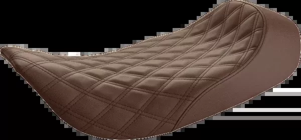 Saddlemen Renegade™ Solo Seat – Lattice Stitched – Brown – FLH ’97-’07