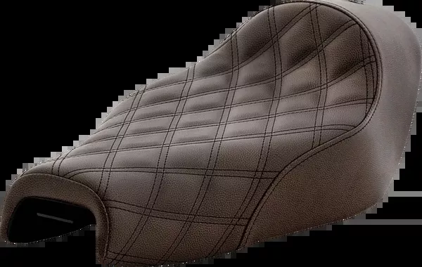 Saddlemen Renegade™ Solo Seat – Lattice Stitched – Brown – XL ’04-’20