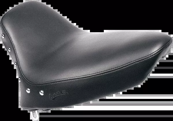 Saddlemen Renegade™ Solo Seat - Smooth - Studded - Black - Softail '84-'99