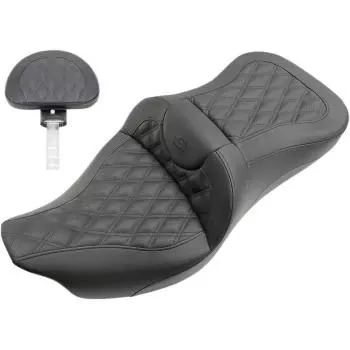 Saddlemen Road Sofa LS w/ Backrest for '09-Up Harley Davidson Tri Glide Models