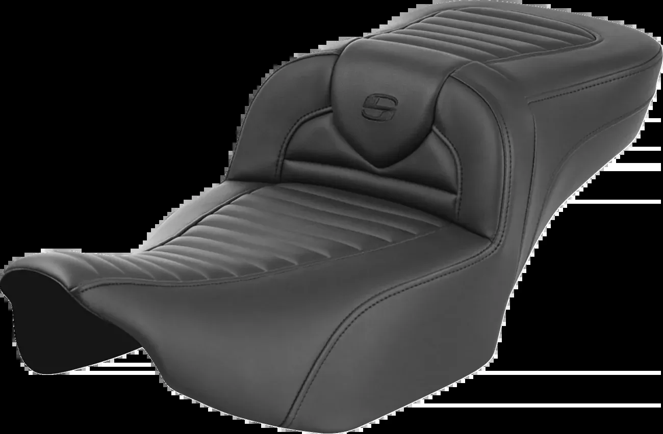 Saddlemen Roadsofa™ Extended Reach Seat - Without Backrest - Tuck-N-Roll - FLTR/FLHX '23-'24