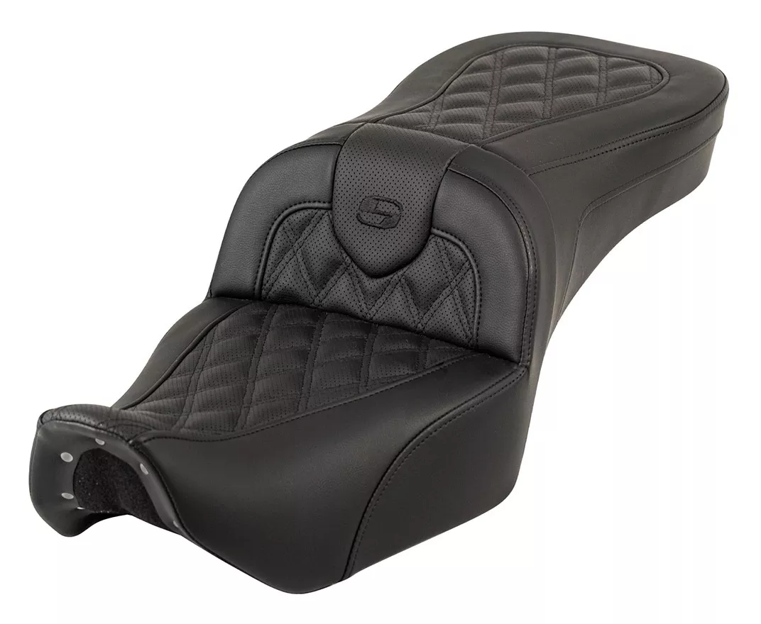 Saddlemen Roadsofa LS Lattice Stitch 2-Up Seat For Harley Nightster 2022-2026