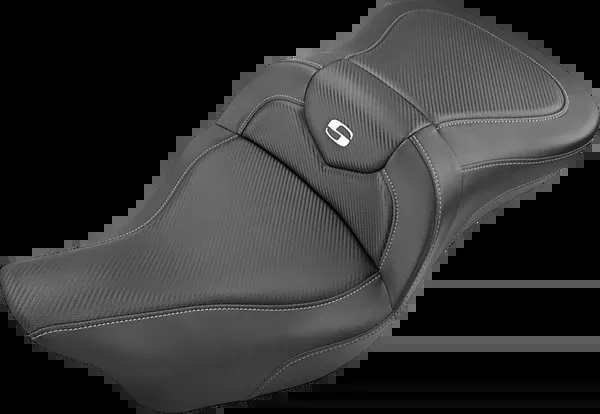 Saddlemen Roadsofa™ Seat - Carbon Fiber - Without Backrest - Black - FL '09-'24