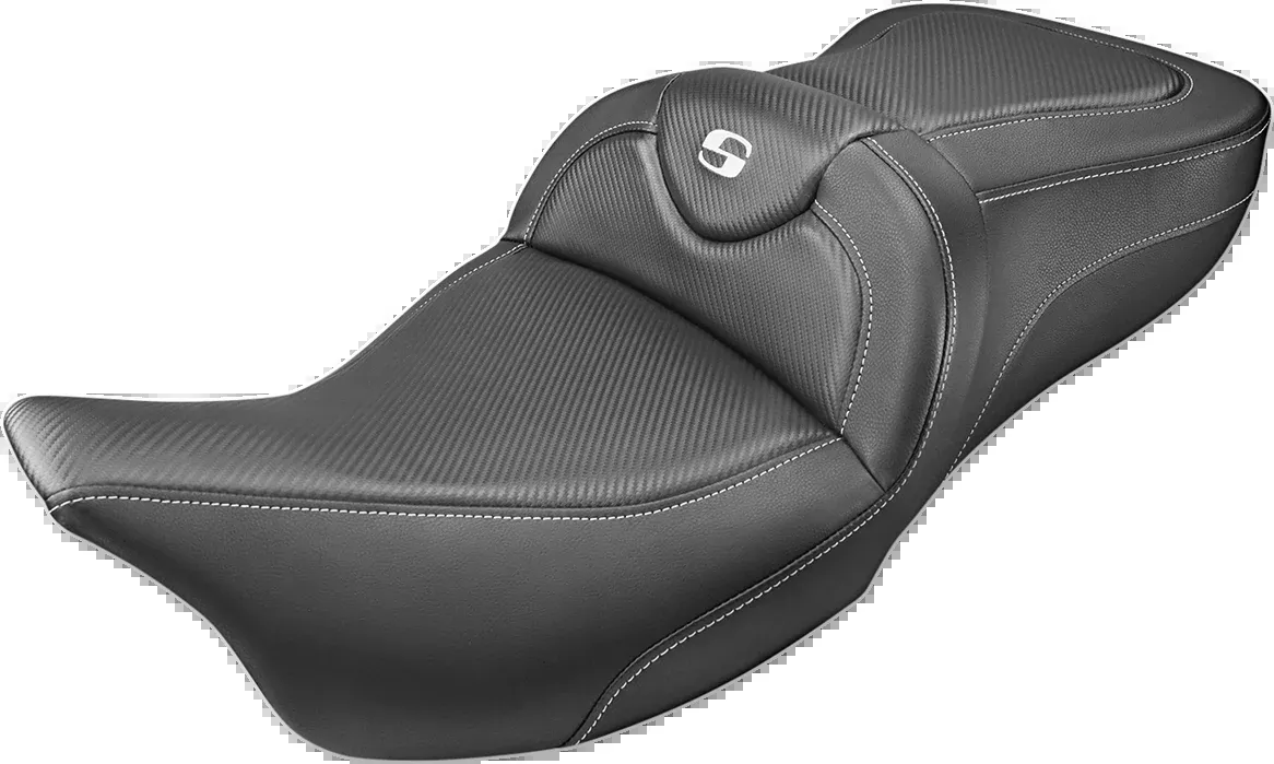 Saddlemen Roadsofa™ Seat - Carbon Fiber - without Backrest - FL '08-'24 - 808-07B-185