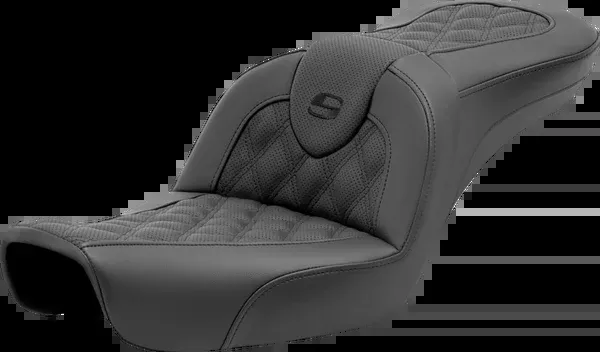 Saddlemen Roadsofa™ Seat - Lattice Stitch - Without Backrest - FXD '96-'03