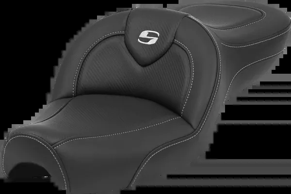 Saddlemen Roadsofa™ Seat – Without Backrest – Carbon Fiber – XL ’79-’03