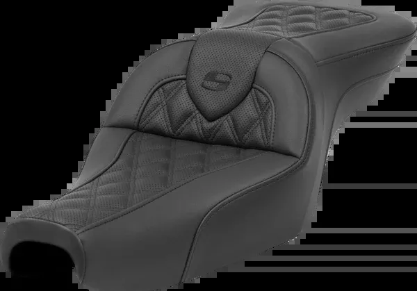 Saddlemen Roadsofa™ Seat - Without Backrest - Lattice Stitch - XL '04-'22