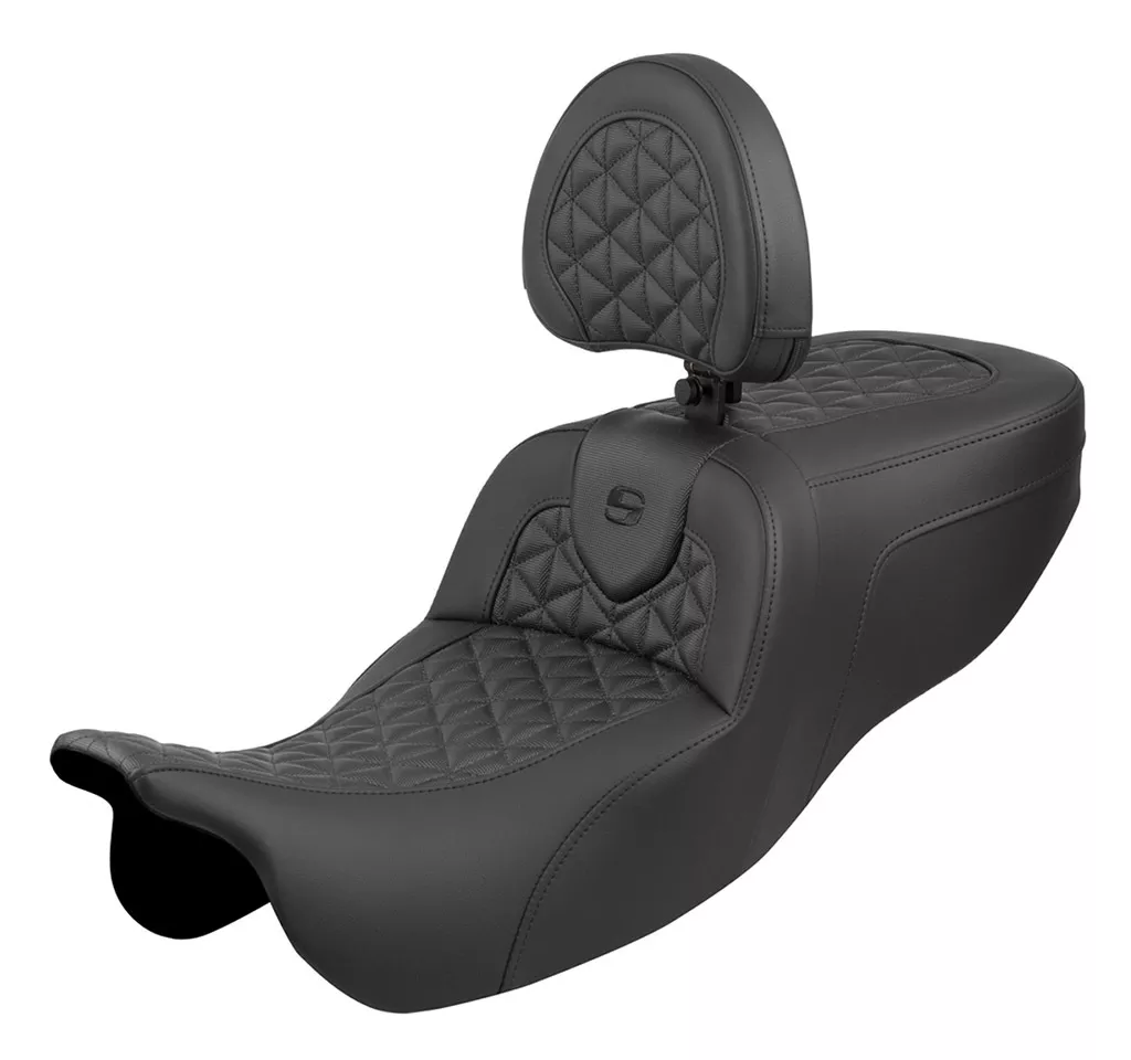 Saddlemen Roadsofa Tri Gripper 2-Up Seat For Harley FLRT / FLTRT 2015-2025