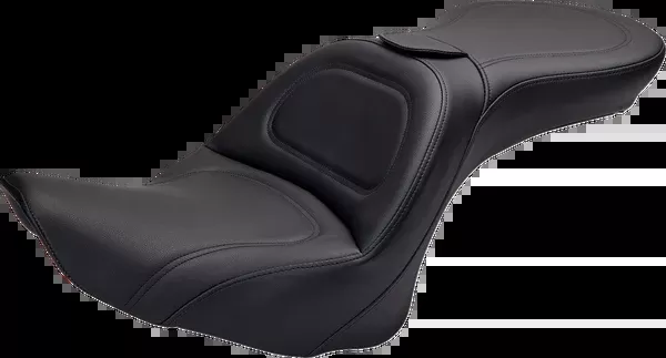 Saddlemen Seat - Explorer™ - With Backrest - Stitched - Black - FL/FX '06-'17