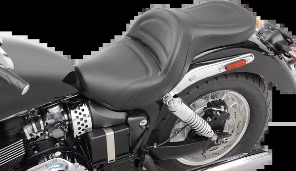 Saddlemen Seat - Explorer™ - Without Backrest - Stitched - Black - America