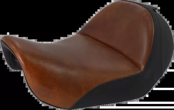 Saddlemen Seat - Renegade™ Lariat Solo - Smooth - Brown - Dyna