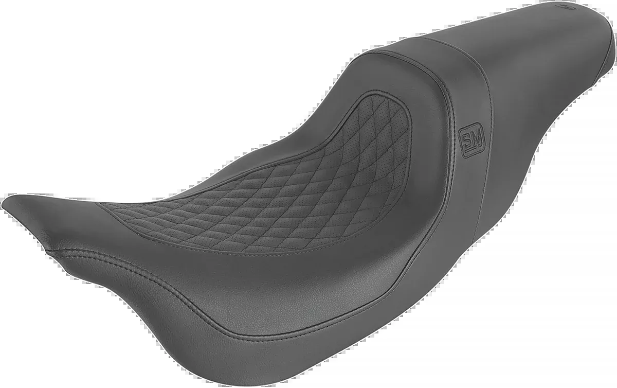 Saddlemen Speed Merchant Pro Series Seat - Black - FL '08-'22 - SM80807DB