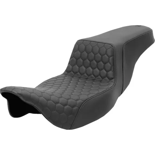 Saddlemen Step-Up Honeycomb Extended Reach Seat for 2008-2023 Harley Touring