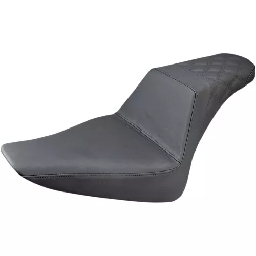 Saddlemen Step Up Rear LS Seat for 2012-2017 Harley FLS - Black