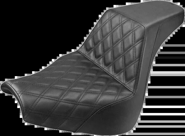 Saddlemen Step-Up Seat – Front Lattice Stitch – Black – FXBR/S ’18-’20