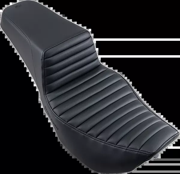 Saddlemen Step-Up Seat - Front Tuck-N-Roll - Black - FLHR/FLHX