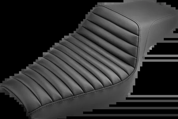 Saddlemen Step-Up Seat - Front Tuck-N-Roll - Black - XL