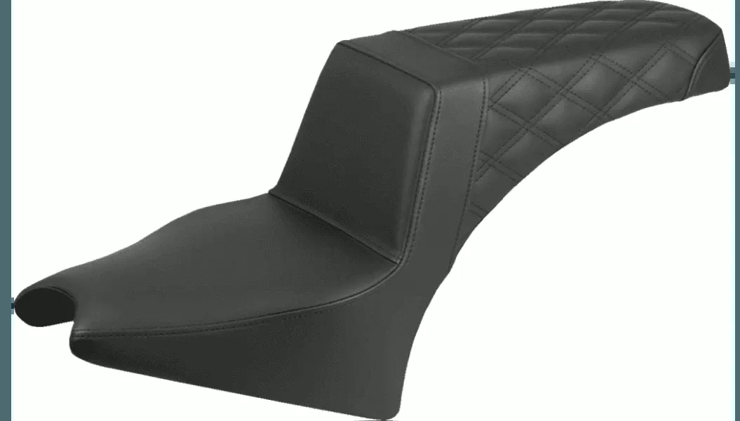 Saddlemen Step-Up Seat for Indian Scout '25-Up - Rear Lattice Stitch