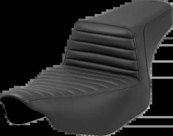 Saddlemen Step-Up Seat - Tuck-N'-Roll - Black - FL '23-'24