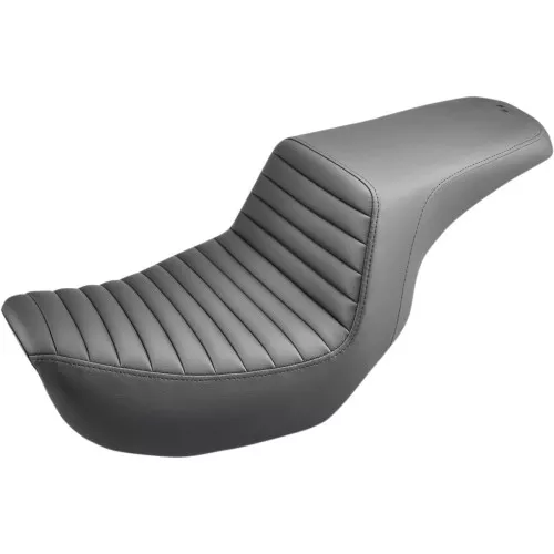 Saddlemen Step Up Tuck N Roll Seat for 2006-2017 Harley Dyna - Black