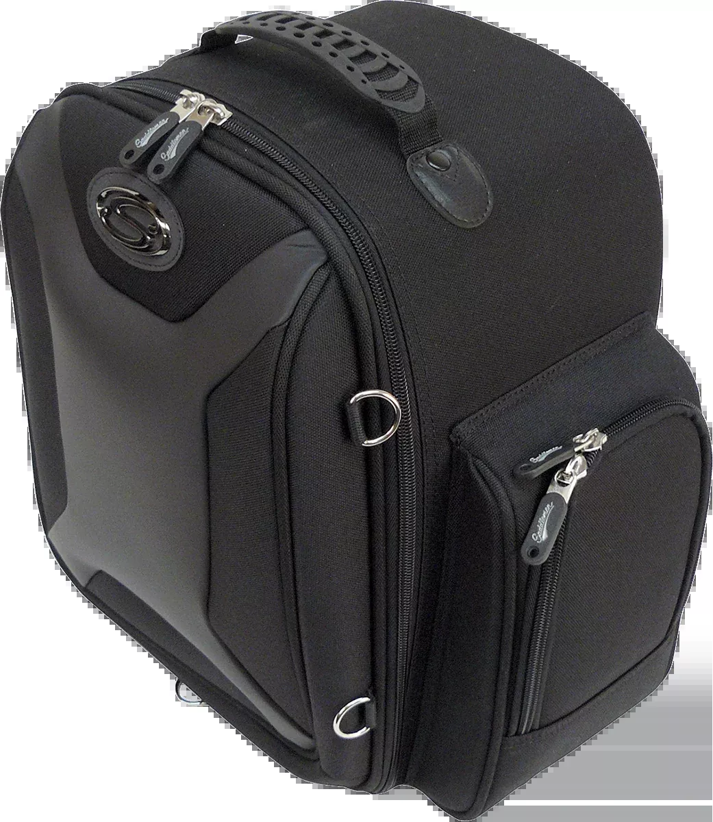 Saddlemen Textile FTB1500 Motorcycle Sissy Bar Luggage Bag for Harley Davidson