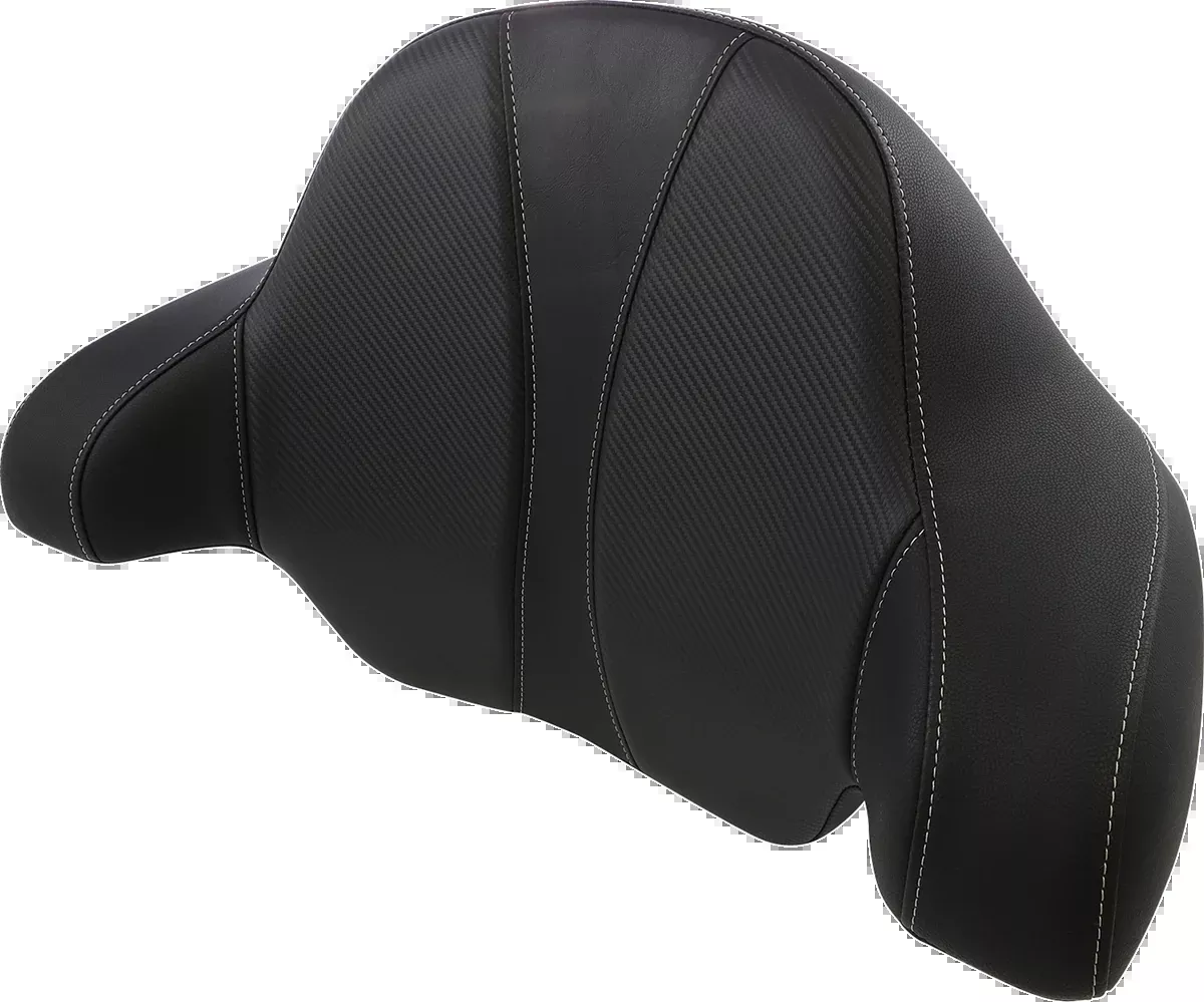 Saddlemen Tour-Pak Backrest Pad - Dominator Seat - Black - FL '14-'23 - 814-07-TPACK-D