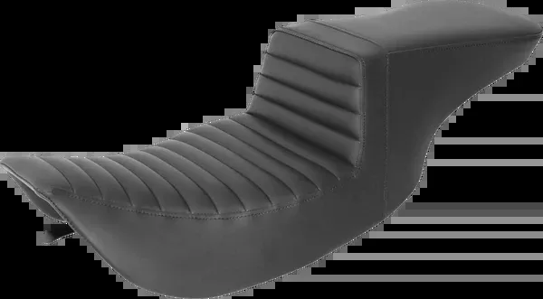 Saddlemen Tour Step-Up Seat - Front Tuck-N-Roll - Black - FL '97-'07