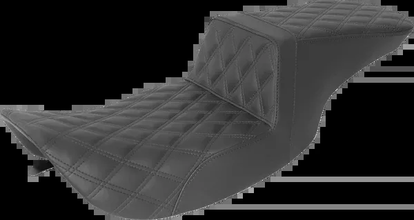 Saddlemen Tour Step-Up Seat – Full Lattice Stitch – Black – FL ’97-’07