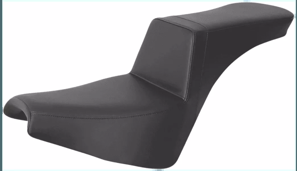 Saddlemen Tour Step Up Seat for Harley Davidson Street Bob FXBB and Softail Standard FXST - Smooth