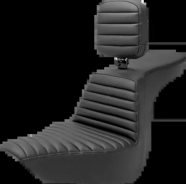 Saddlemen Tour Step-Up Seat – Rider Backrest – Tuck-N-Roll – FLSB/FXLR ’18-’24