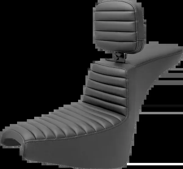 Saddlemen Tour Step-Up Seat - Rider Backrest - Tuck-N-Roll - FXBB/FXST '18-'25