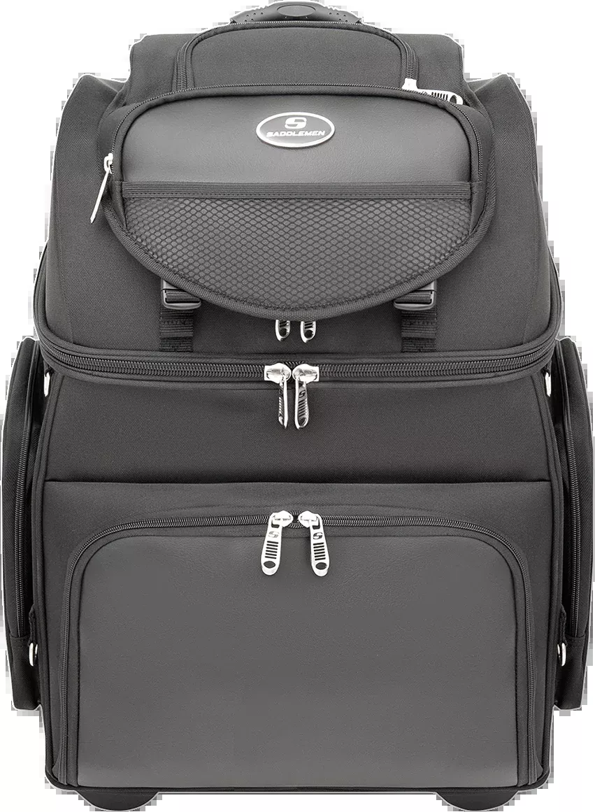 Saddlemen Universal Textile BR4200 Weather-Resistant Rear Sissy Bar Roll Bag