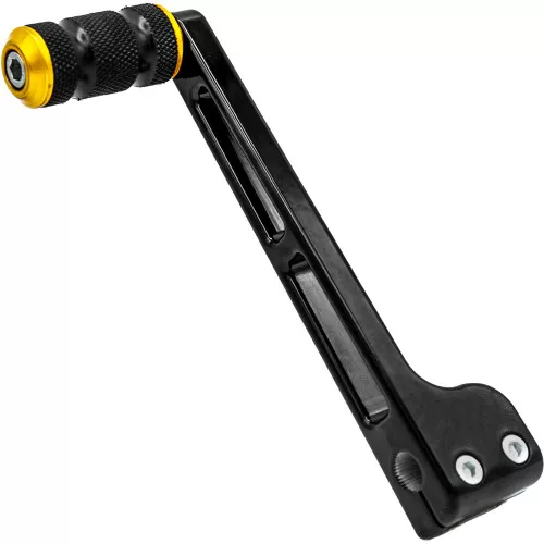 Santoro Once Bitten Twice Tight Performance Shift Lever for 1986-2023 Harley Touring - Black