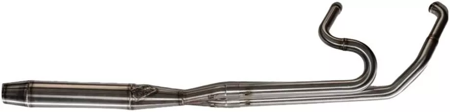Sawicki Speed 2 into 1 Full Length Cannon for '95-16 Harley Davidson Touring - Stainless