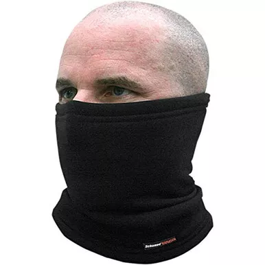 Schampa WarmSkin Neck Gaiter (Black, One Size)