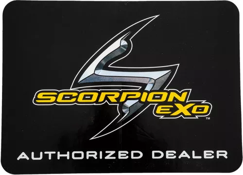Scorpion EXO Authorized Dealer Sticker