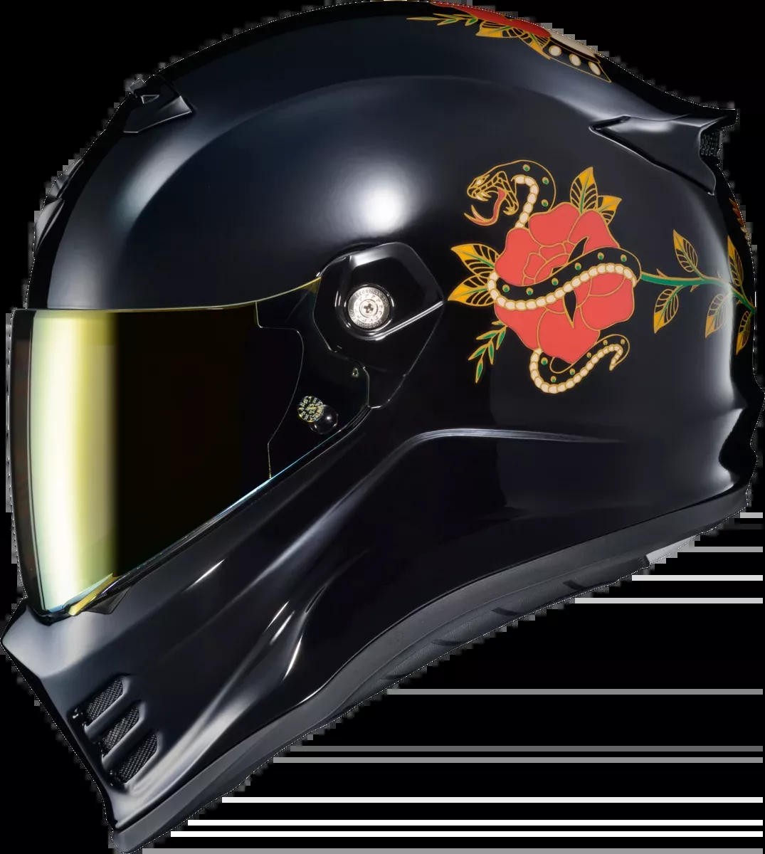 Scorpion EXO Covert FX Full Face Helmet | The Litas 2 | Gloss Black | XS