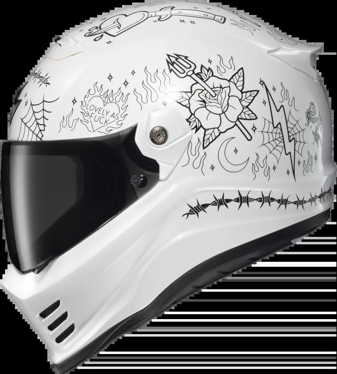 Scorpion EXO Covert FX Full Face Helmet | The Litas 2 | White | 2X