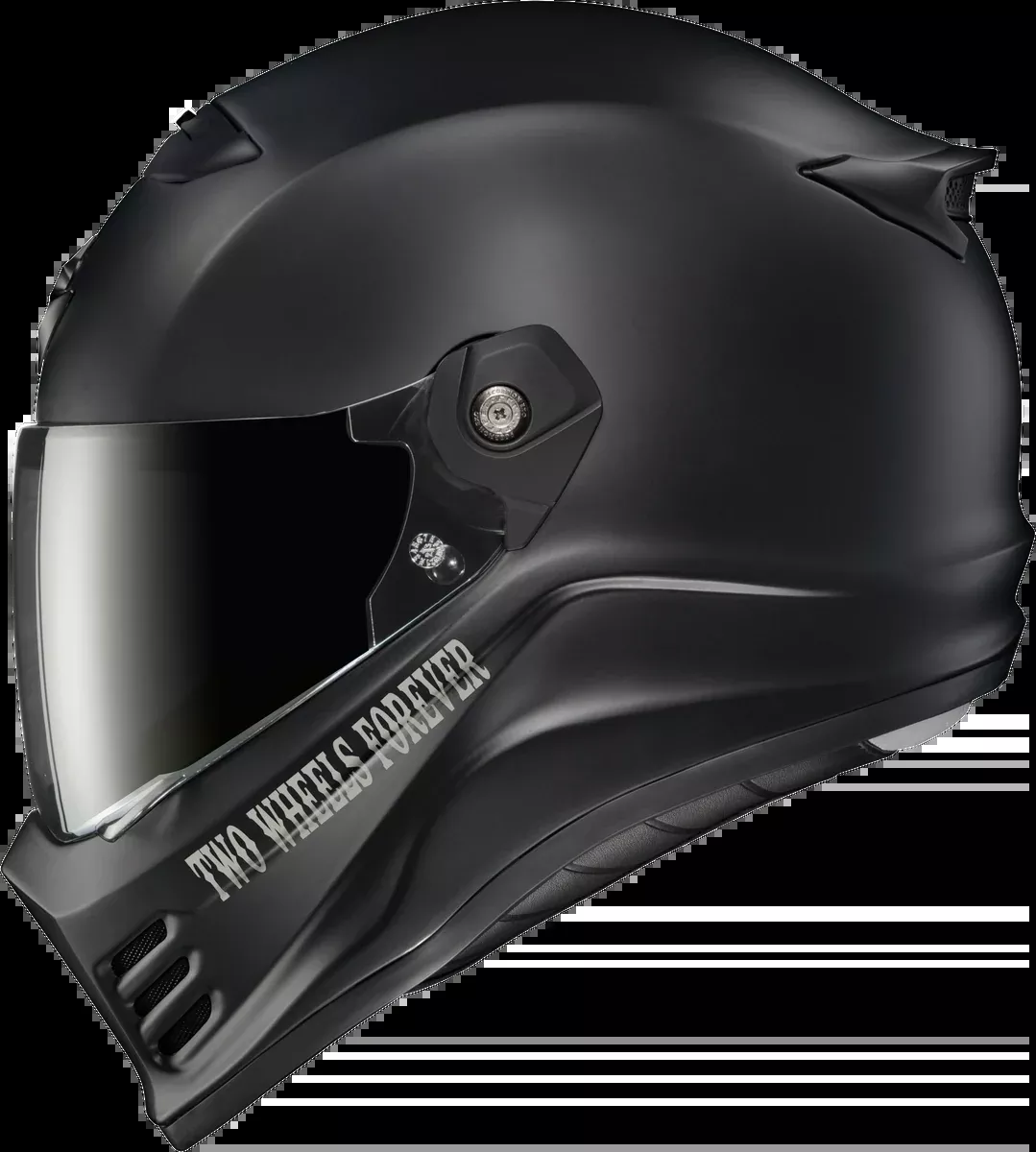 Scorpion EXO Covert FX Full Face Helmet | VTwin Visionary | Matte Black | Small