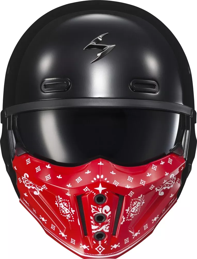 Scorpion EXO Covert X Mask Bandana | Gloss Red