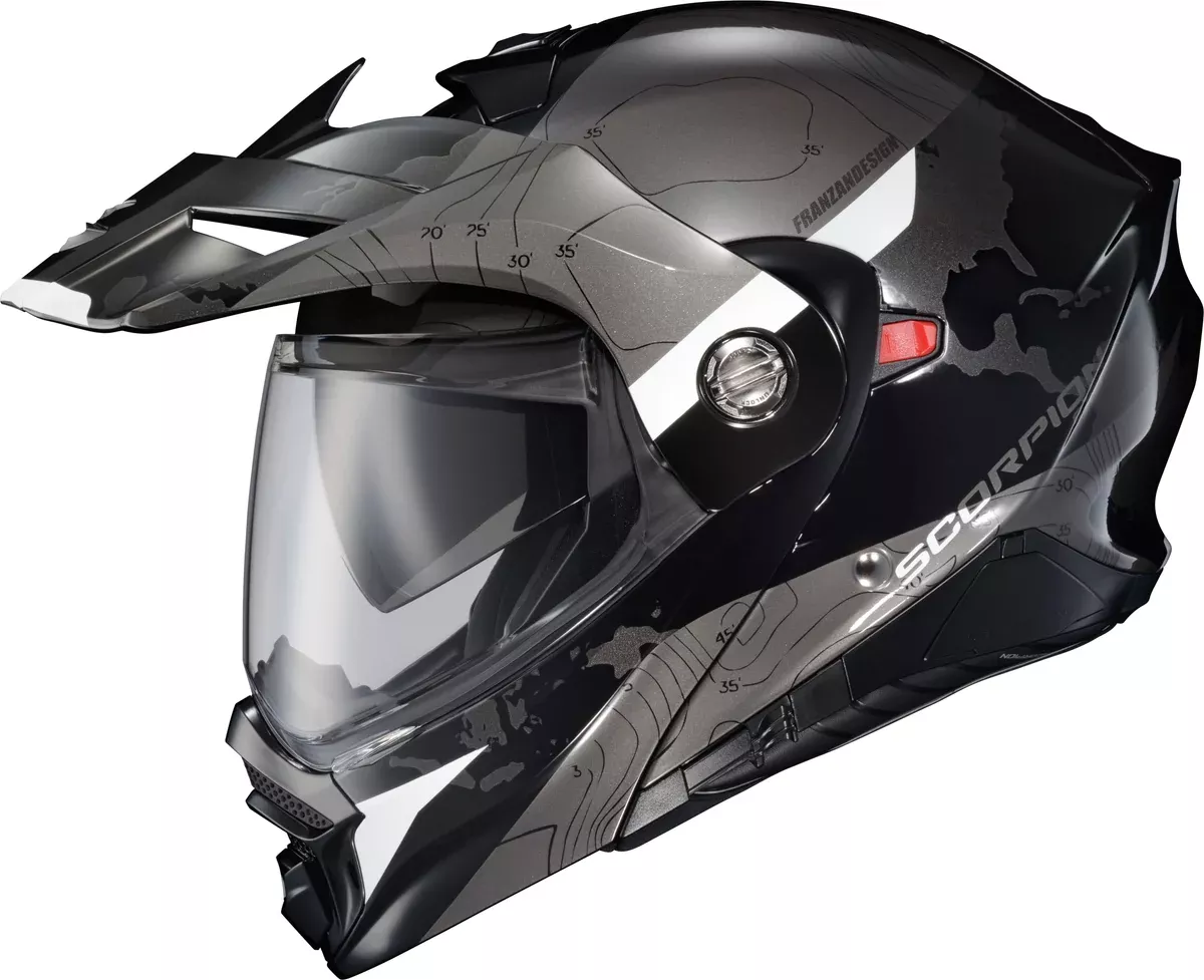 Scorpion EXO EXO-AT960 Modular Helmet Topographic