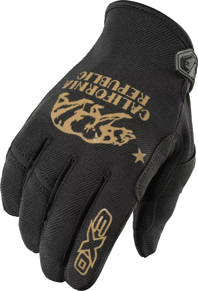 Scorpion EXO Moto-Flex Gloves | Golden State | Blue/Gold | Medium