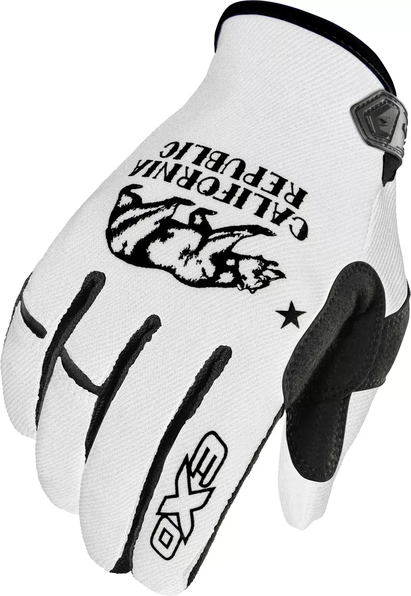 Scorpion EXO Moto-Flex Gloves | Golden State | White/Black | 3X