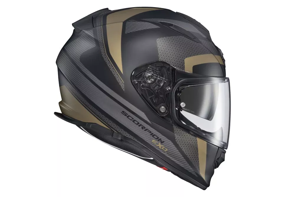 Scorpion EXO Ryzer Full Faced Helmet | Evolution Gold | Large